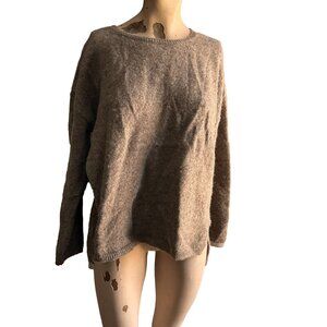 Gudrun Sjoden Brown Wool Pullover Sweater
